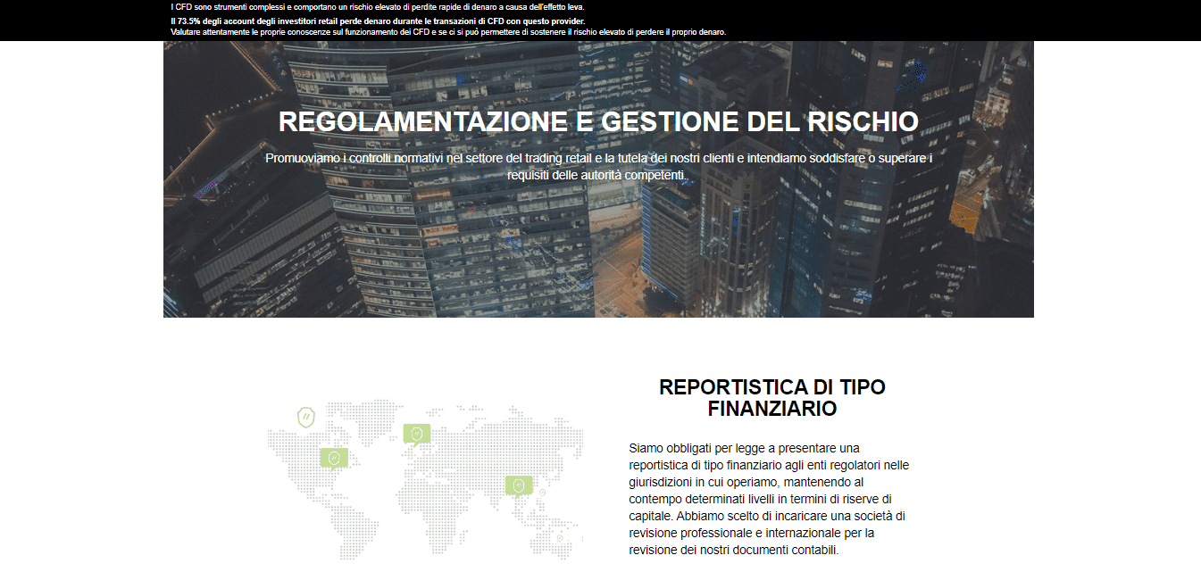 Gestione del capitale di Oanda